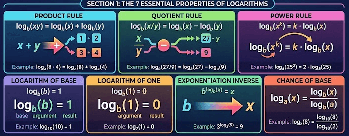 Propertis Of Logarithms