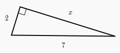 Pythagorean questions