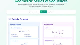 Understanding Geometric Sequences and Series: Concepts, Formulas, and Examples
