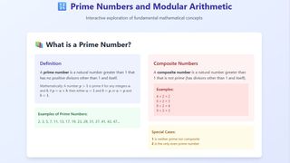 Prime Numbers: Definition, Properties, Examples, and Applications
