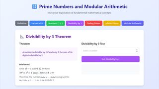 Theorem of Multiples of 3: Rules, Proof, and Examples